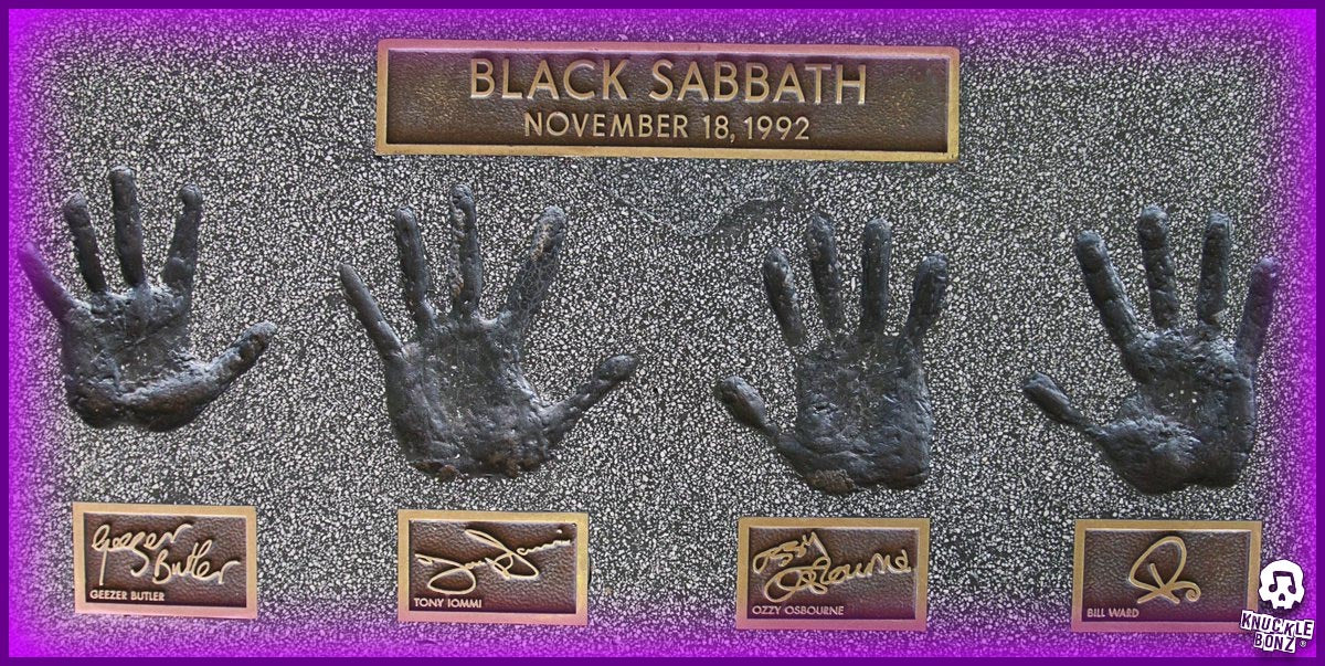 Rock Iconz - Black Sabbath on the Rock Walk of Fame
